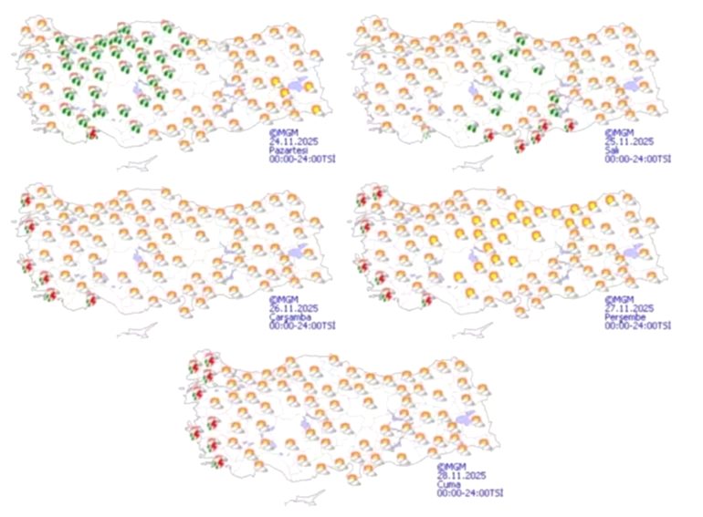 Meteoroloji'den Son Dakika Hava Durumu Alarmı: İstanbul, Ankara, İzmir'de Sağanak ve Karla Karışık Yağış!
