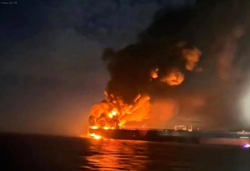 Son Dakika: Karadeniz'de İki Tankerde Patlama!