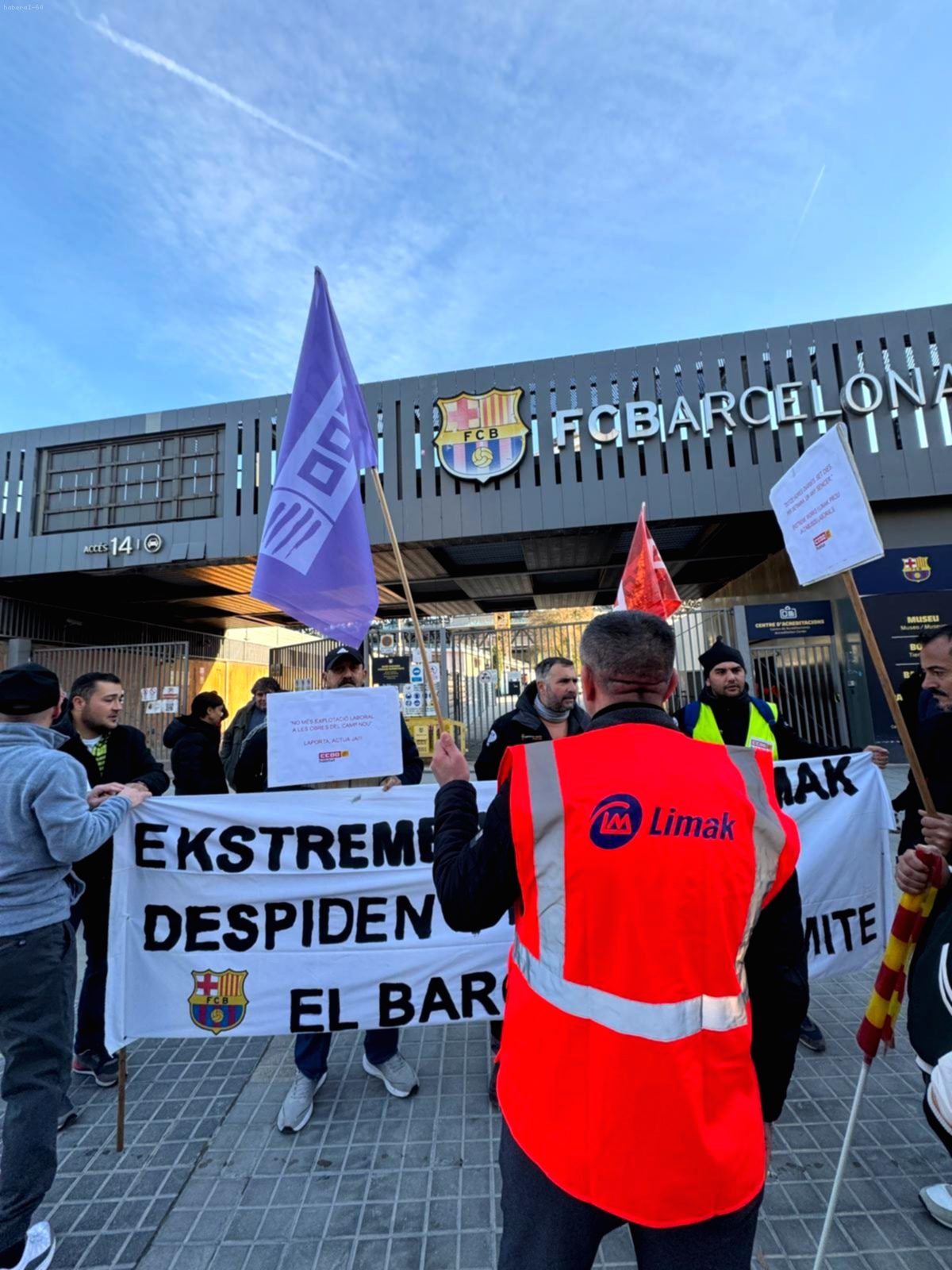 Limak İnşaat'a Kaçak İşçi Şoku! Barcelona Stadı Şantiyesinde Büyük Cezalar Kapıda
