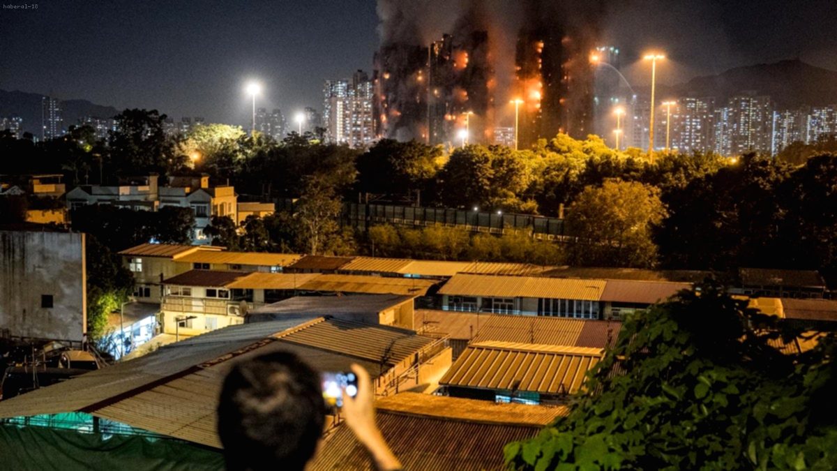 Hong Kong'da Korkunç Yangın: Yüzlerce Kişiden Haber Alınamıyor