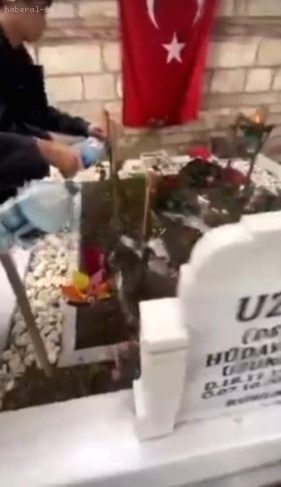 Mezarlıkta Utanç Verici Olay! İkbal'in Anısına Saygısızlık