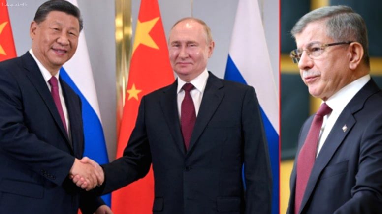 Ahmet Davutoğlu’ndan Putin ve Şi Cinping’e Kritik Filistin Mektubu