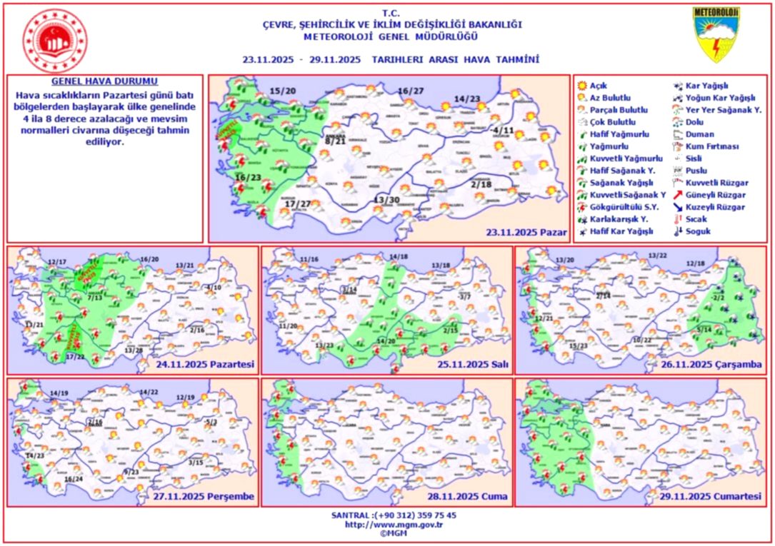 Meteoroloji'den Son Dakika Hava Durumu Alarmı: İstanbul, Ankara, İzmir'de Sağanak ve Karla Karışık Yağış!