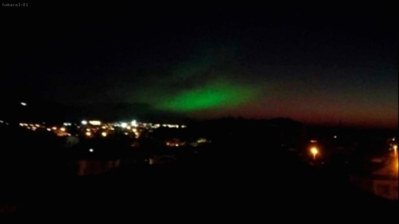 Fethiye Semalarında Gizemli Işıklar: Mor ve Yeşil Parıltılar Gökyüzünü Aydınlattı