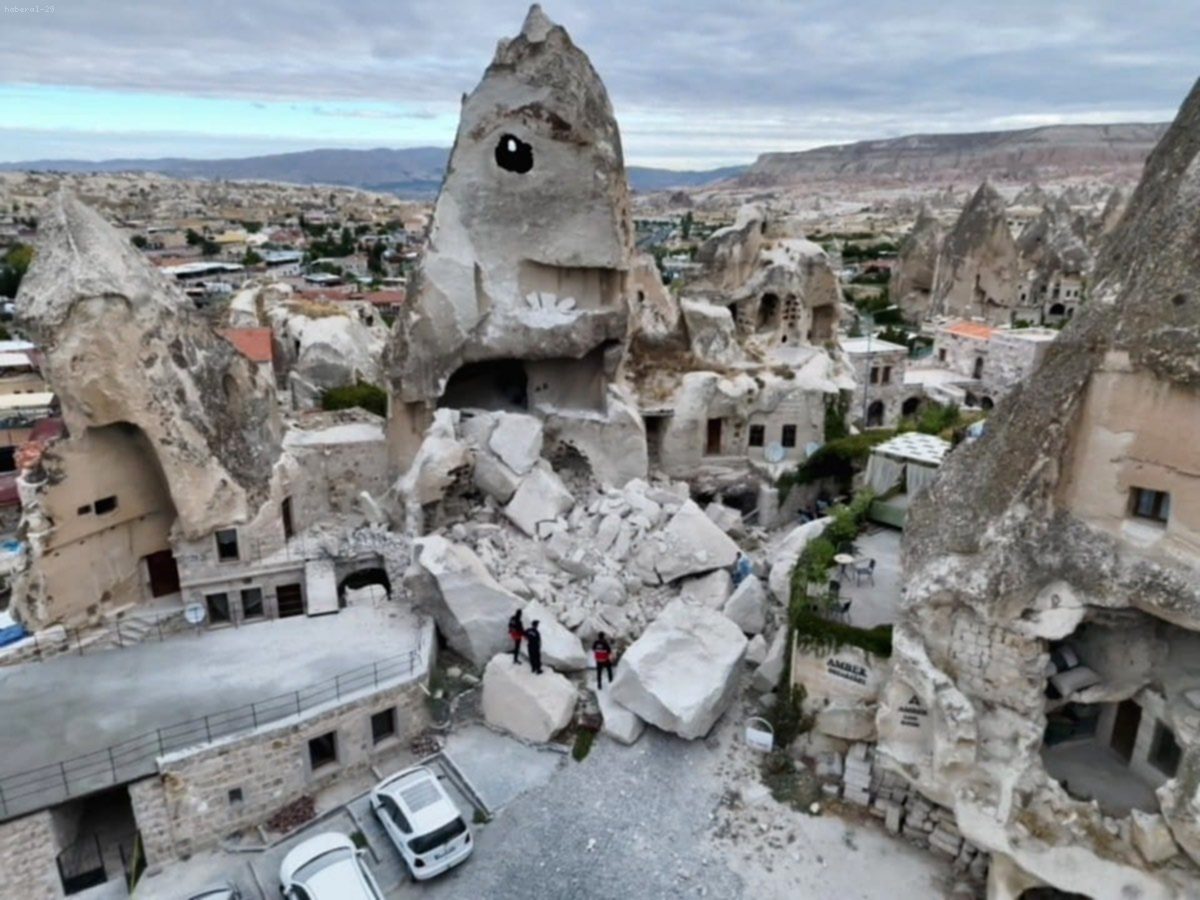 Kapadokya'da Peribacalarına Hançer: Kaçak Yapılaşma Tarihi Mirası Tehdit Ediyor