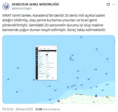 Karadeniz’de İki Tanker Gemisinde Patlama ve Yangın Alarmı!