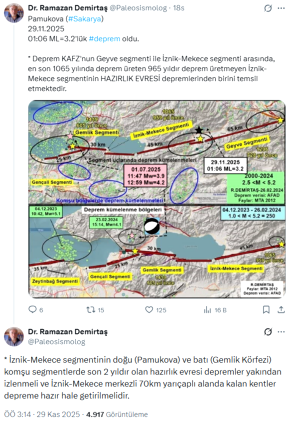 Deprem Uzmanından Gece Yarısı Depremi İçin Kritik Uyarı: Hazırlık Evresindeyiz!