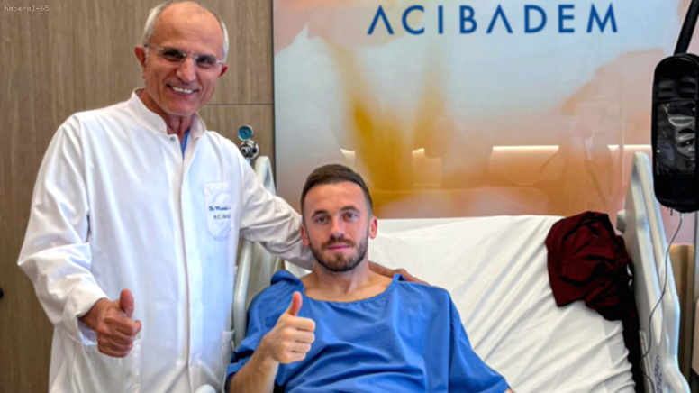 Trabzonspor’da Edin Visca Başarılı Bir Ameliyat Geçirdi