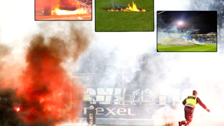 Küme Düşen Takımın Taraftarı Stadı Ateşe Verdi!