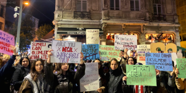 25 Kasım'da Kadınlardan Taksim'e Yürüyüş: Polis Ablukası ve Direniş