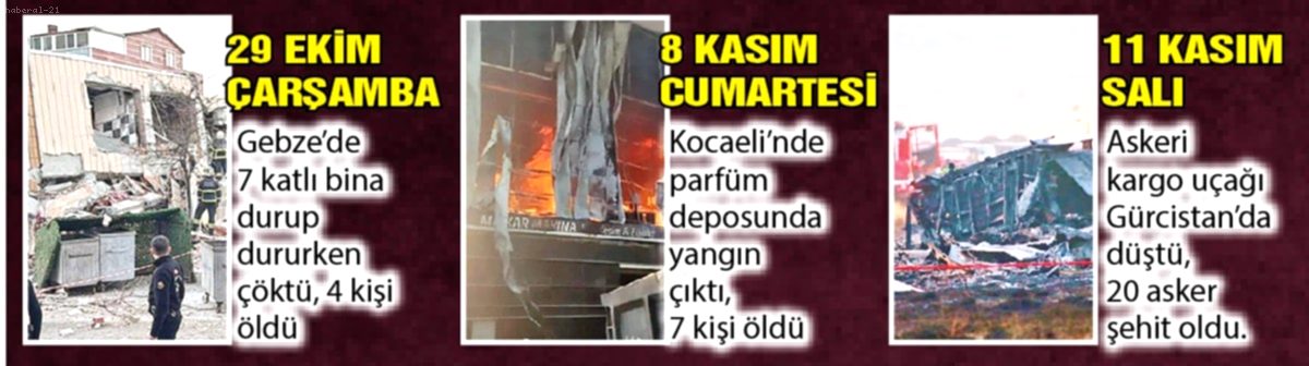 Türkiye'de Yaşanan Acı Olaylar Zinciri: Kader mi, İhmal mi?
