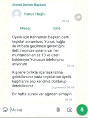 AKP'den Üye Kaybına Çare Arayışı: Muhtarlara Skandal Üyelik Talimatı!