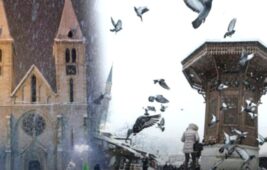 Türkiye’yi Es Geçen Kar, Balkanlar’a Kadar İlerledi