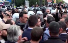 CHP’nin TRT Yürüyüşüne Polis Engeli