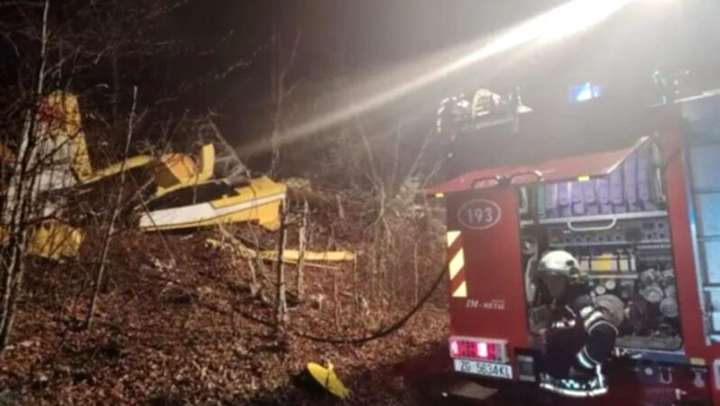 Son Dakika: Türk Yangın Söndürme Uçağı Hırvatistan’da Düştü, Pilot Şehit Oldu