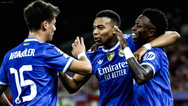 Real Madrid’den Gol Düellosu: Mbappe Şov Sahne Aldı!