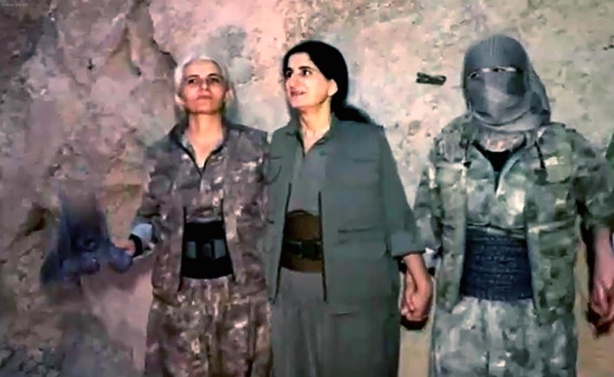 Feshedildiği İddia Edilen Örgüt Kuruluş Yıldönümünü Tünellerde Kutladı