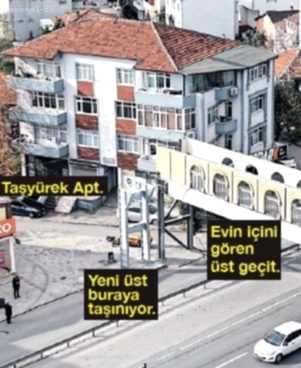 'Biri Bizi Gözetliyor' Üst Geçidi Tartışması Son Buldu: Yıkım Kararı Kesinleşti