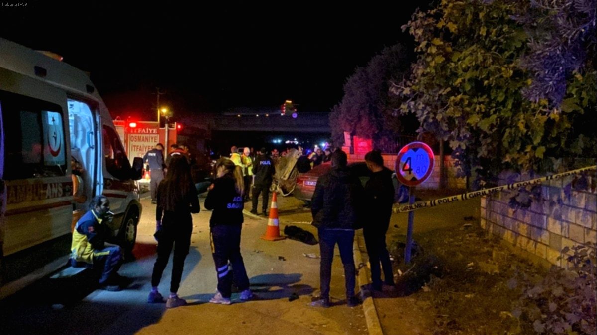 Osmaniye’de Zincirleme Kaza: Cadde Savaş Alanına Döndü, 2 Ölü, 7 Yaralı