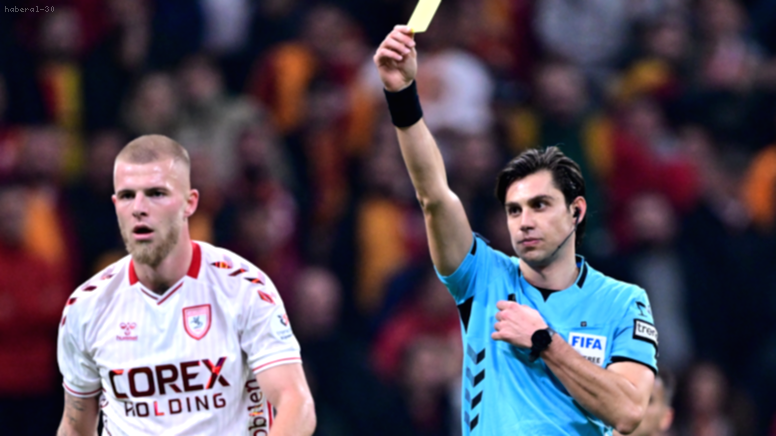 Mehmet Türkmen’e TFF’den Şok Karar: Galatasaray-Samsunspor Maçı Performansı Pahalıya Patladı!