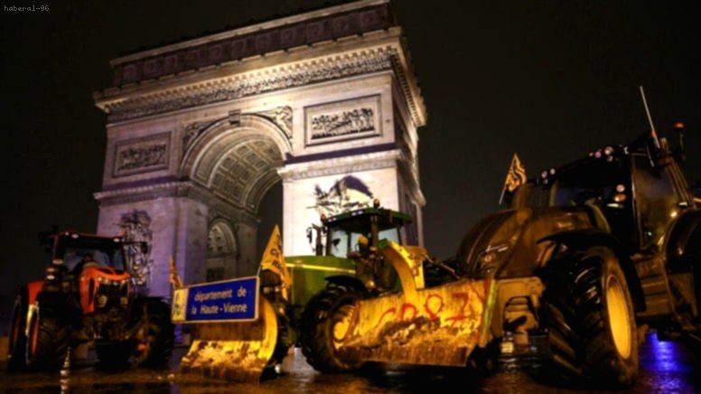 Fransız Çiftçilerden Paris’e Traktör Ablukası: Mercosur Anlaşması Gerilimi Tırmanıyor